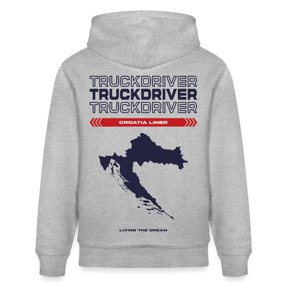 CROATIA Liner - Hoodie (more colors) - heather grey