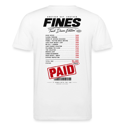FINES COLLECTOR - T-Shirt - white