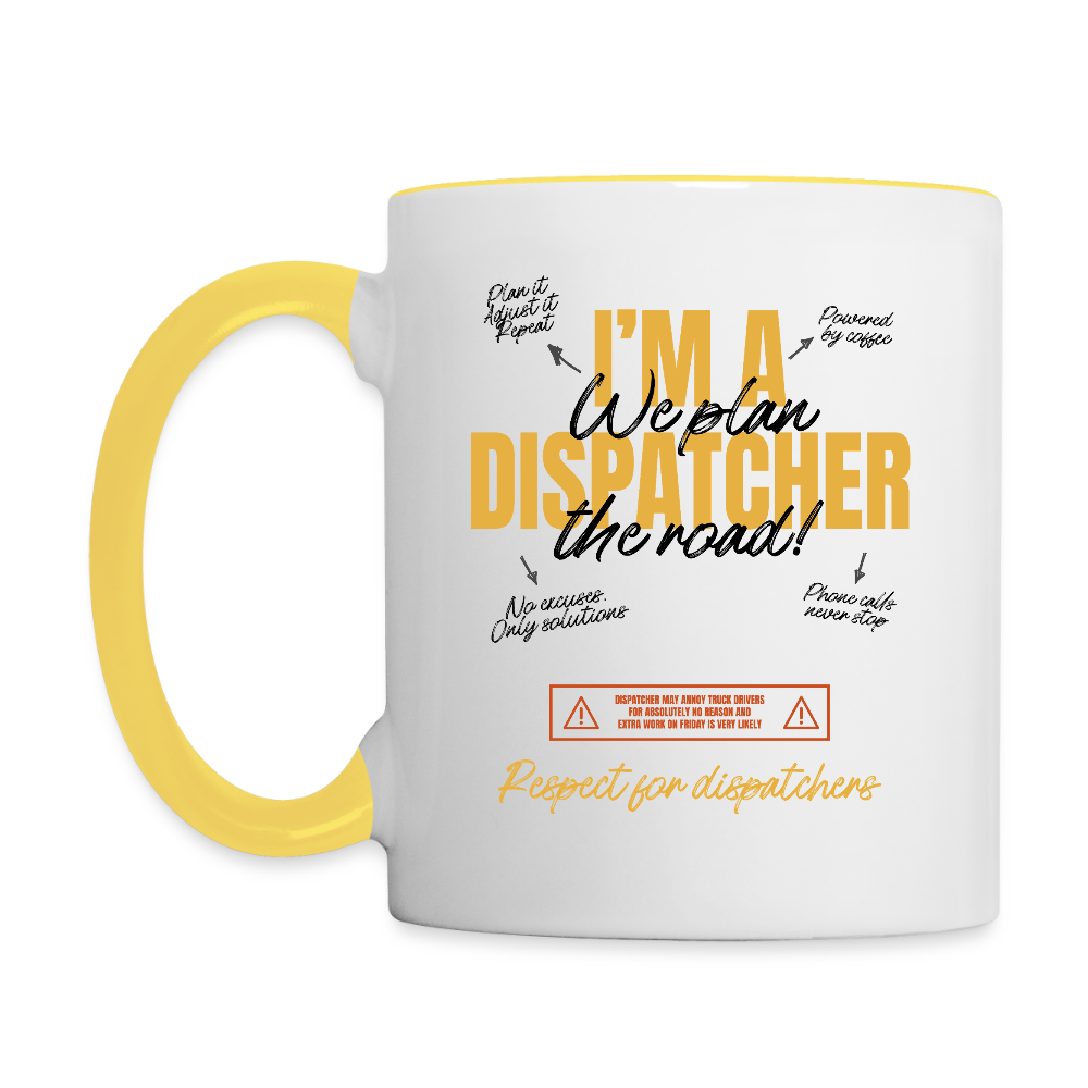 RESPECT DISPATCHER - white/yellow