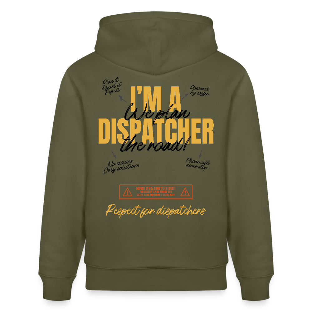 RESPECT DISPATCHER - Hoodie - khaki green