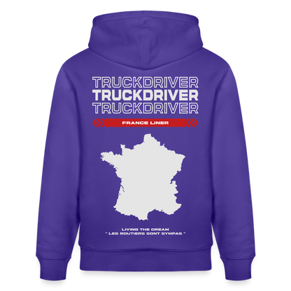 FRANCE Liner - Hoodie - purple love 