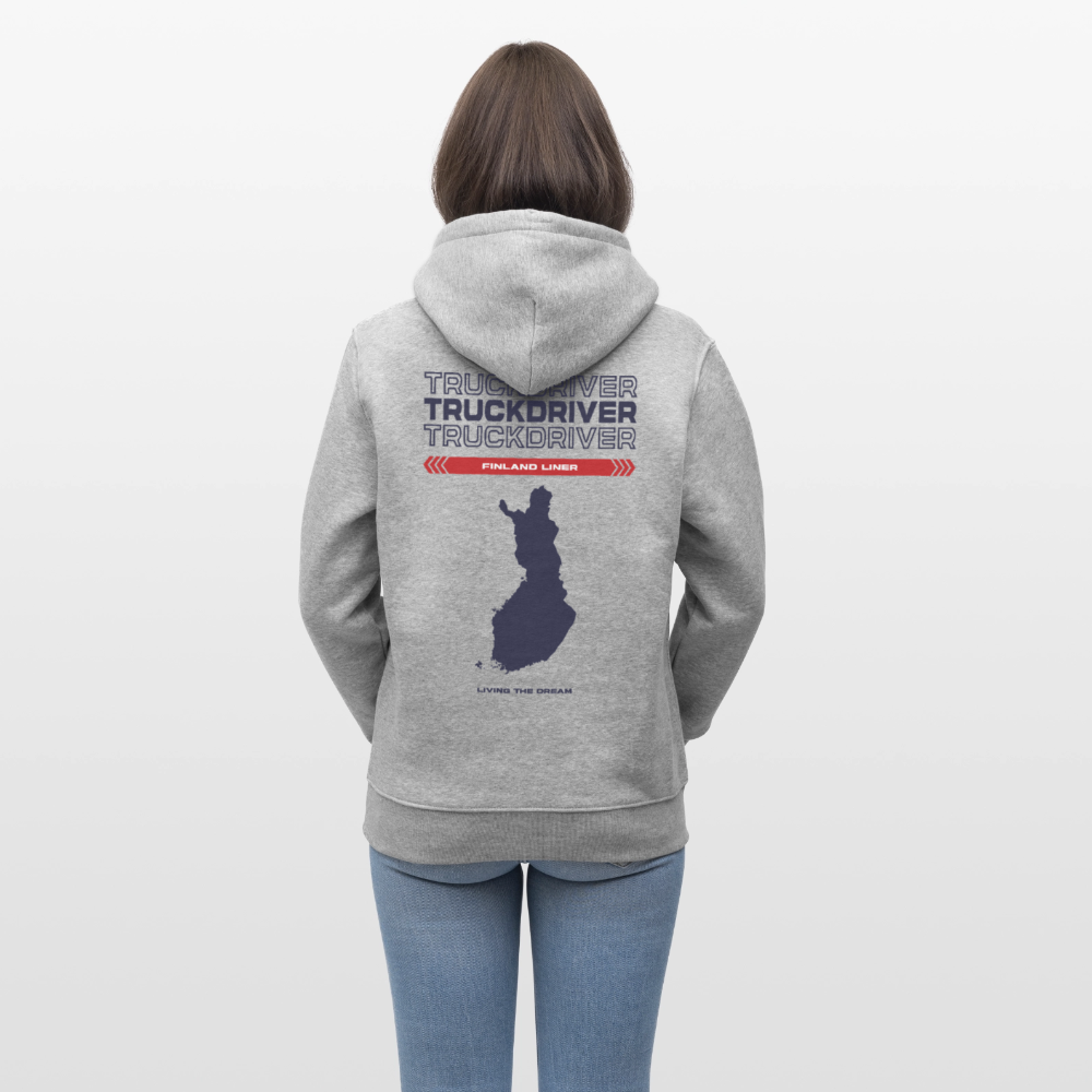 FINLAND Liner - Hoodie (more colors) - heather grey
