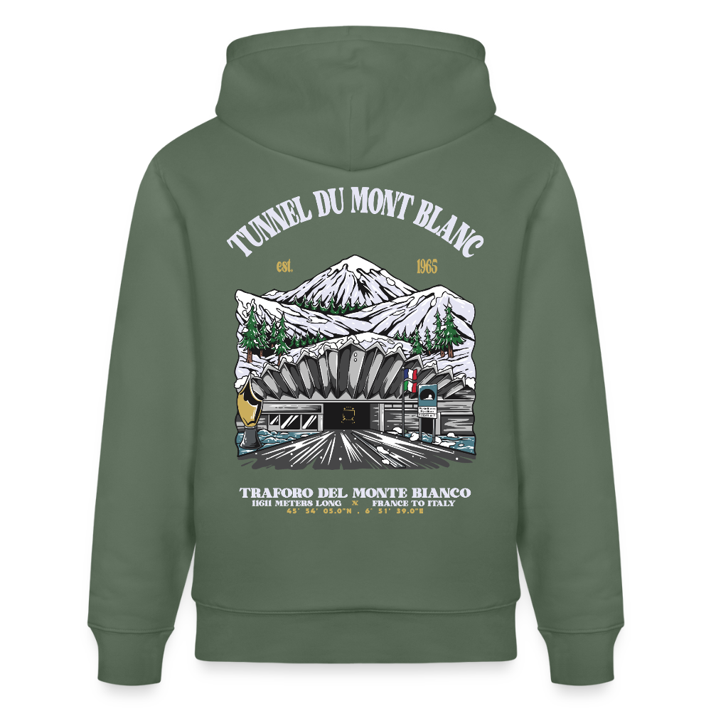 BEYOND MONT BLANC - Hoodie - cypress green