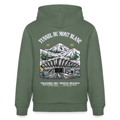 BEYOND MONT BLANC - Hoodie - cypress green