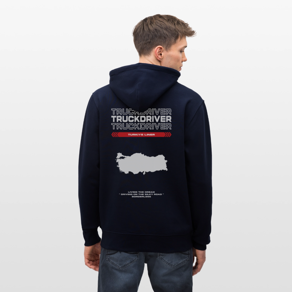 TURKIYE Liner - Zipped Hoodie - navy