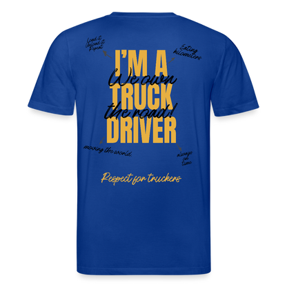 I'M A TRUCK DRIVER - T-shirt - majorelle blue