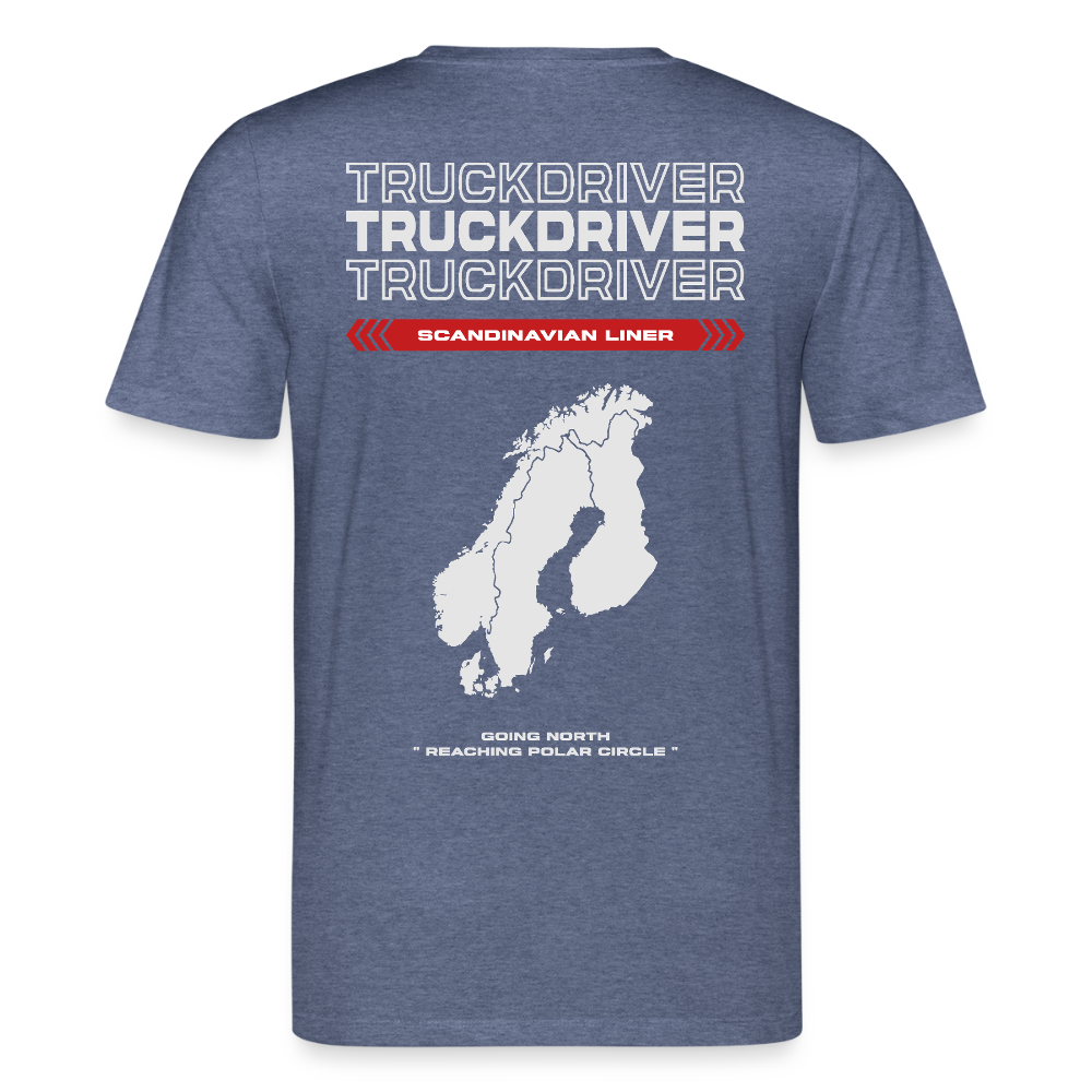 SCANDINAVIAN Liner - T-shirt - dark heather blue