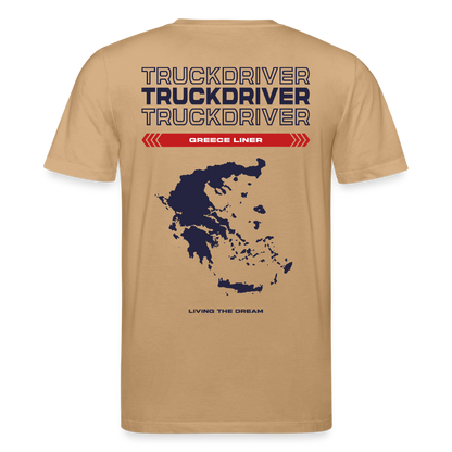 GREECE Liner - T-shirt (more colors) - caramel 