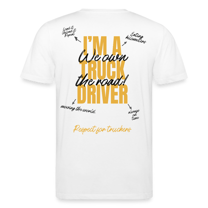 I'M A TRUCK DRIVER - T-shirt - white