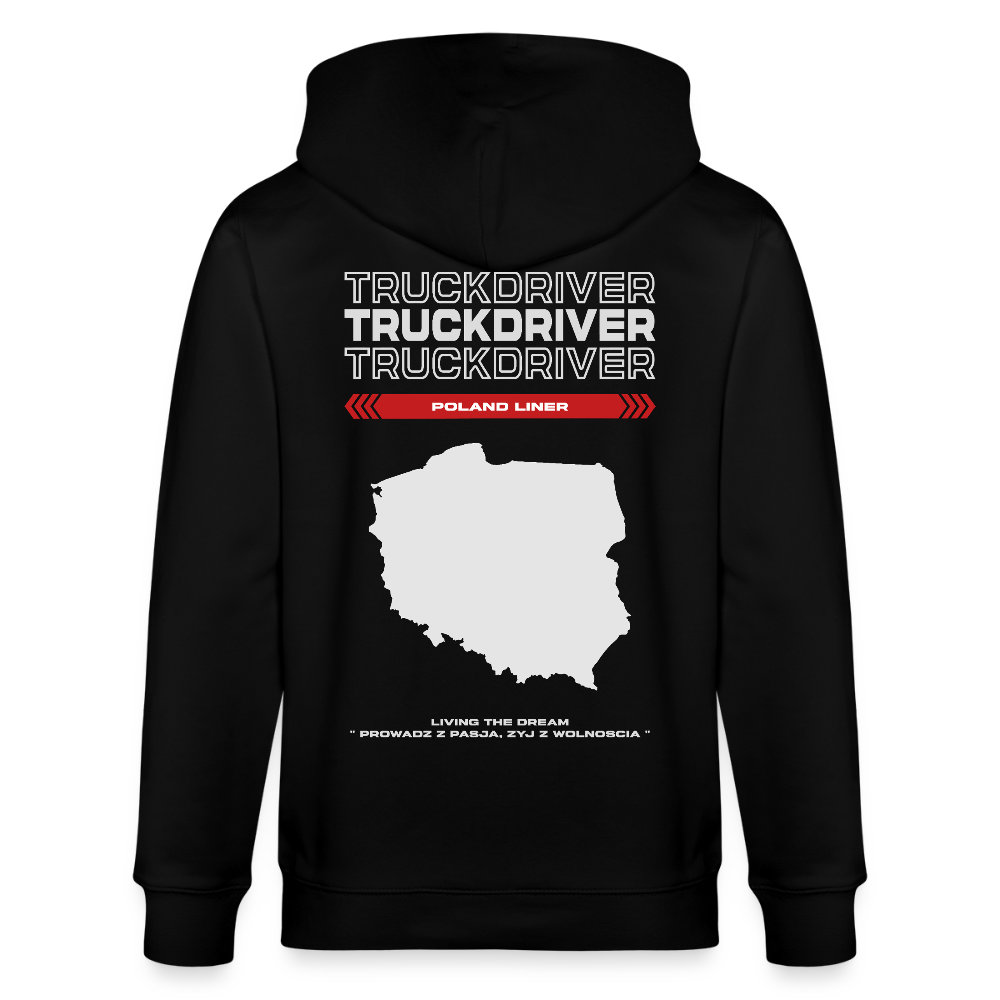 POLAND Liner - Zipped Hoodie - black