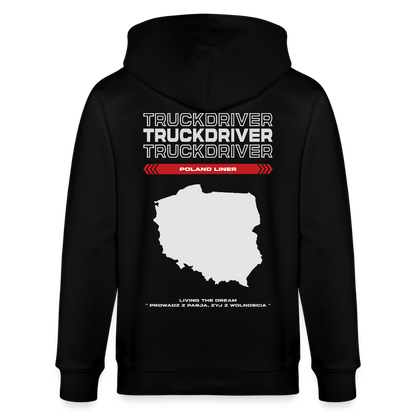 POLAND Liner - Zipped Hoodie - black