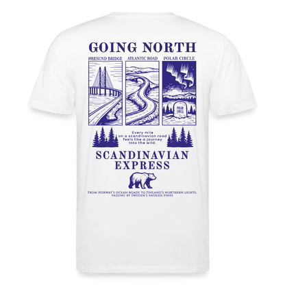 GOING NORTH Liner - T-shirt - white