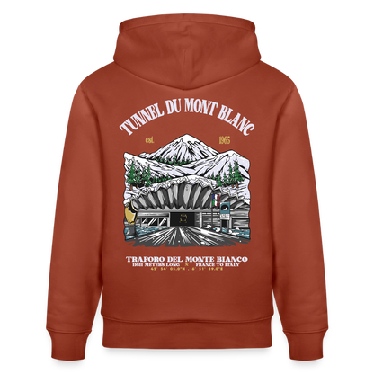 BEYOND MONT BLANC - Hoodie - heritage brown