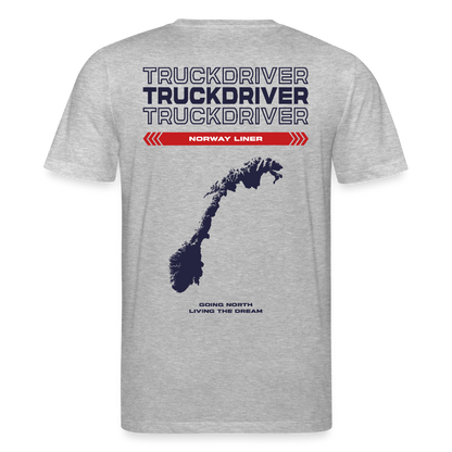 NORWAY Liner - T-shirt (more colors) - heather grey