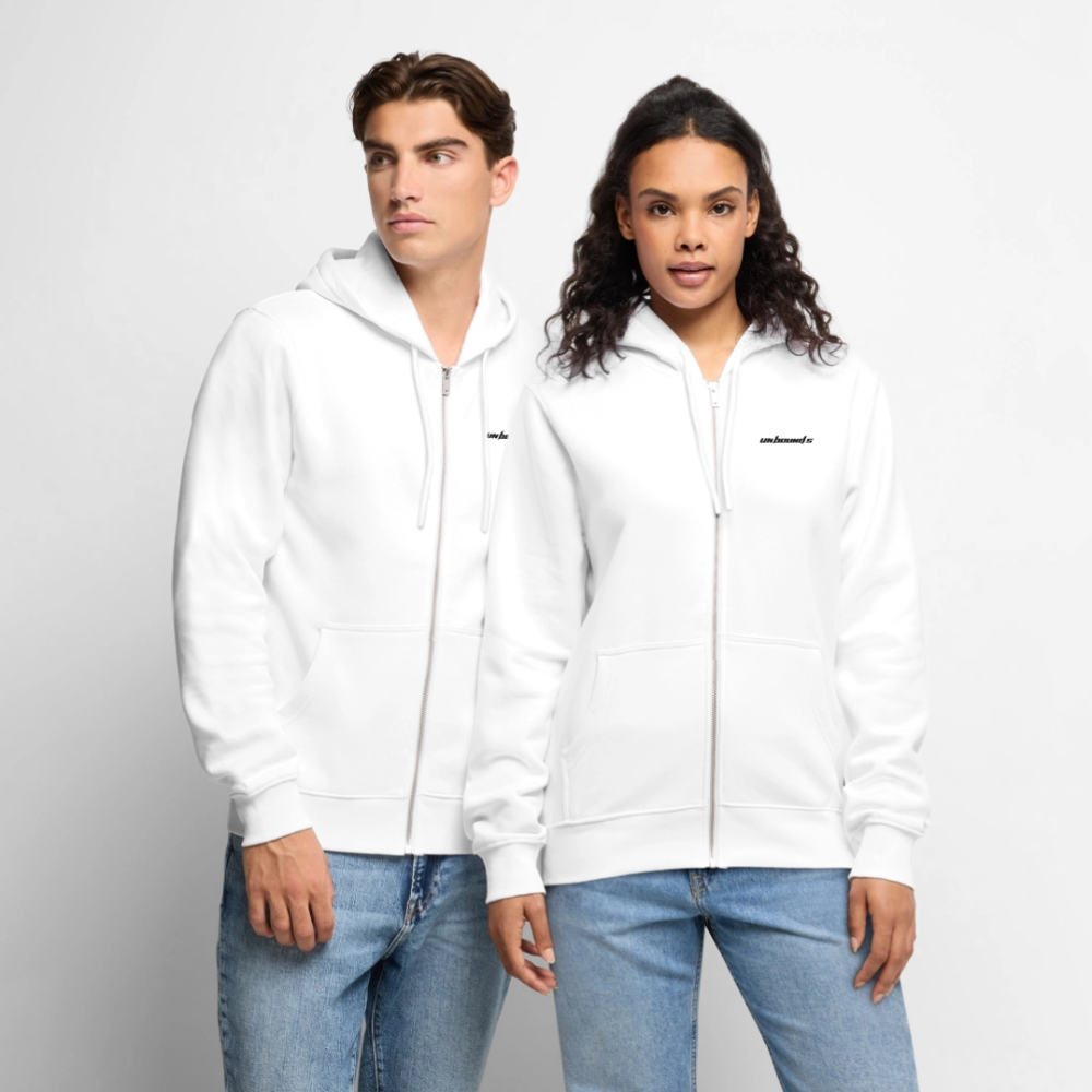 BULGARIA Liner - Zipped Hoodie (White) - white