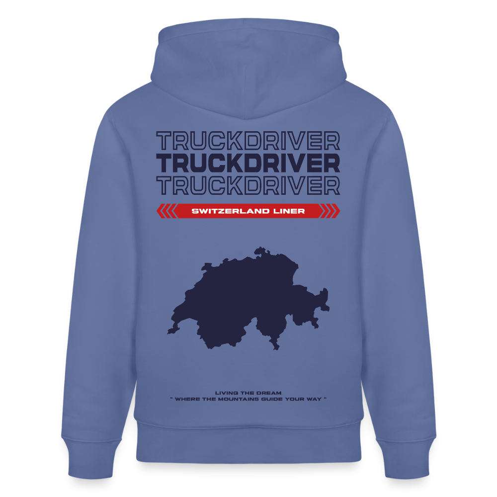 SWITZERLAND Liner - Hoodie (more colors) - bright blue