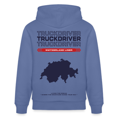 SWITZERLAND Liner - Hoodie (more colors) - bright blue