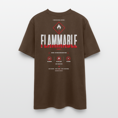 FLAMMABLE ADR - T-shirt V1 - mocha