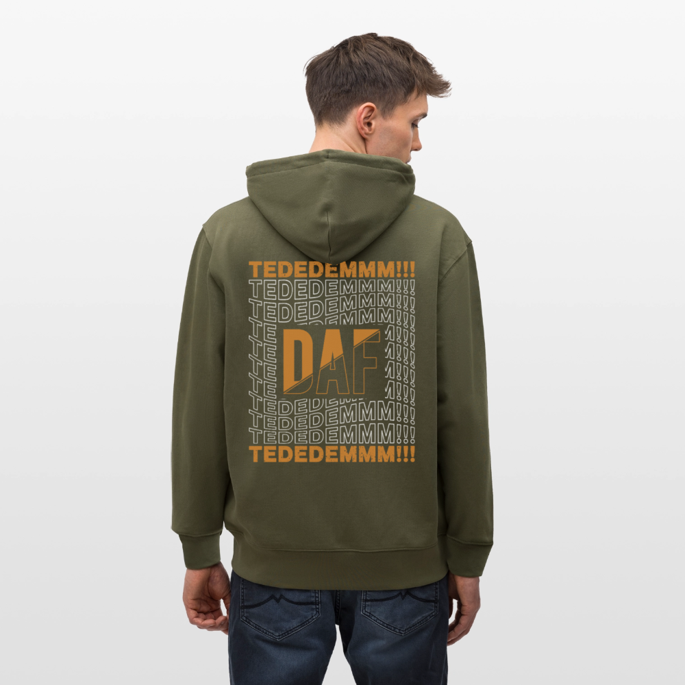 TEDEDEM - Zipped Hoodie - khaki