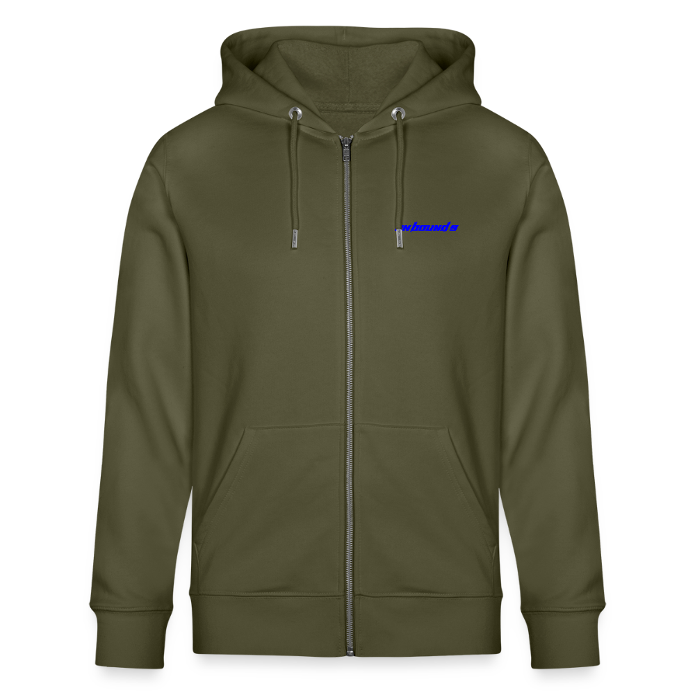 NIGHT DRIVER - Zipped Hoodie - khaki