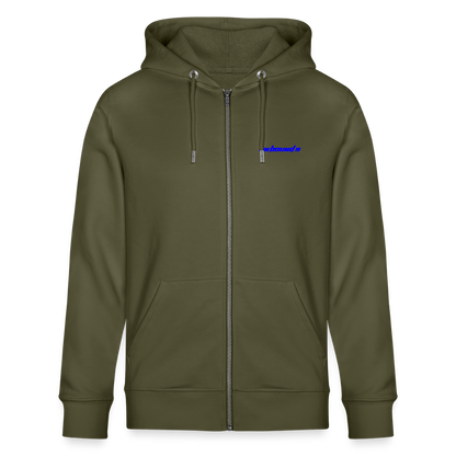 NIGHT DRIVER - Zipped Hoodie - khaki