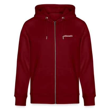 GERMANY Liner - Zipped Hoodie - burgundy