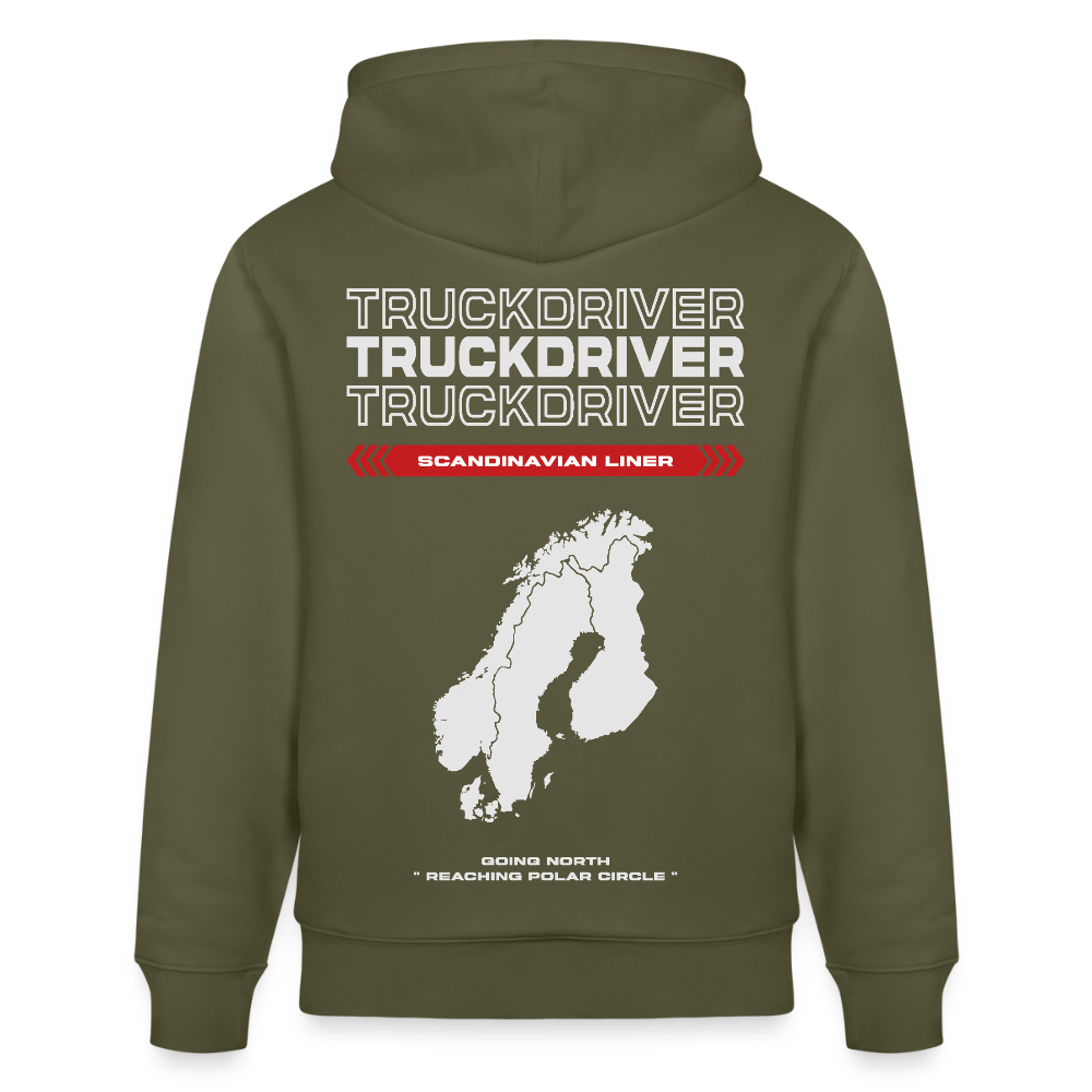 SCANDINAVIAN Liner - Hoodie - khaki green