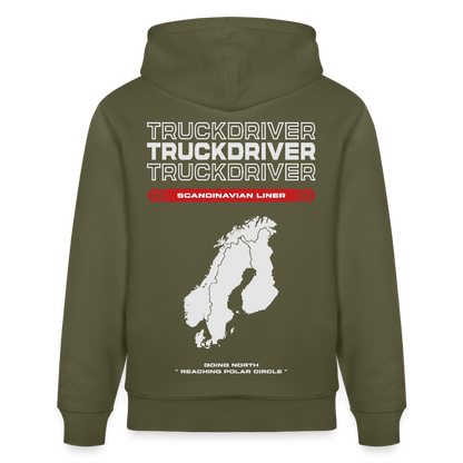 SCANDINAVIAN Liner - Hoodie - khaki green