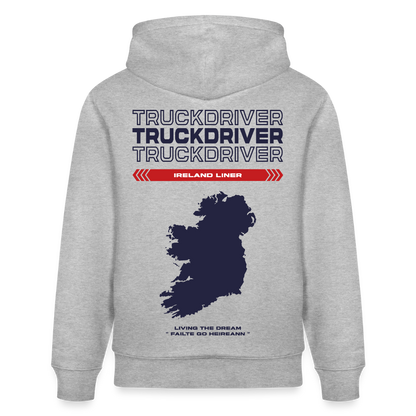 IRELAND Liner - Hoodie (more colors) - heather grey