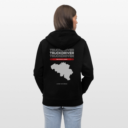 BELGIUM Liner - Zipped Hoodie - black