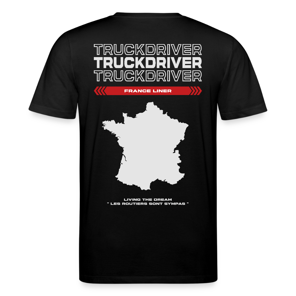 FRANCE Liner - T-shirt - black