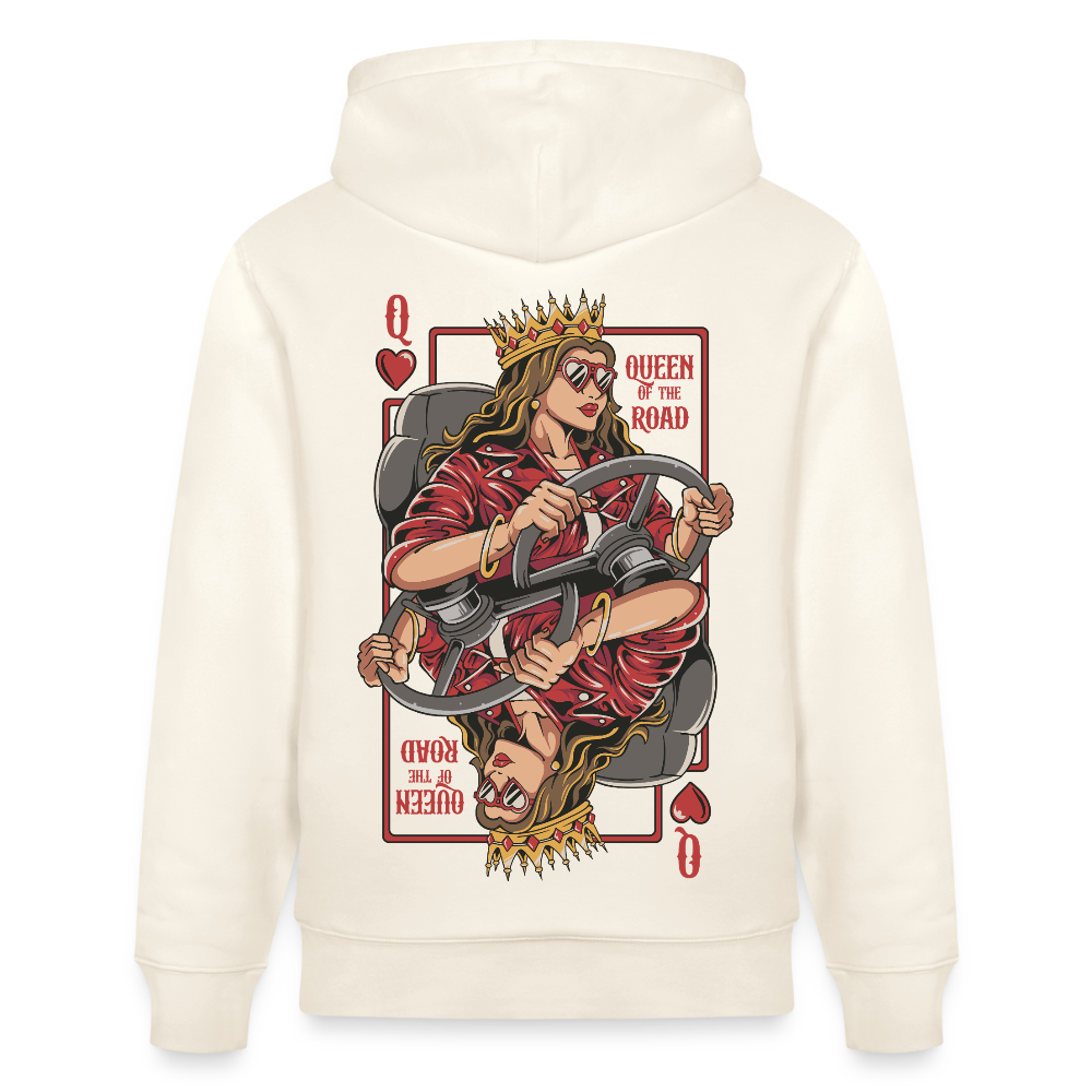 QUEEN OF THE ROAD - Hoodie - natural white