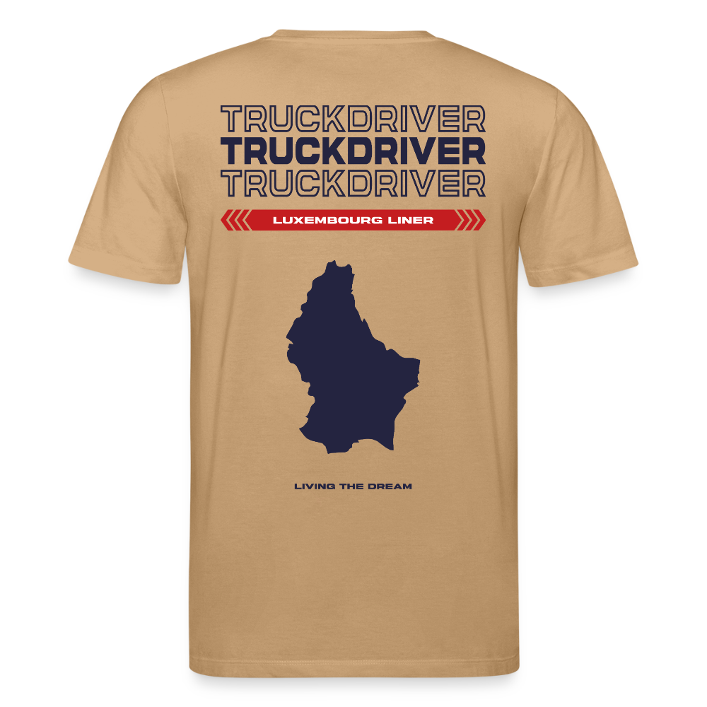 LUXEMBOURG Liner - T-shirt (more colors) - caramel 