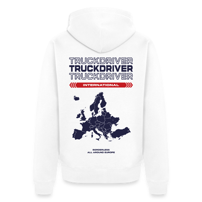 INTERNATIONAL Liner - Zipped Hoodie (White) - white