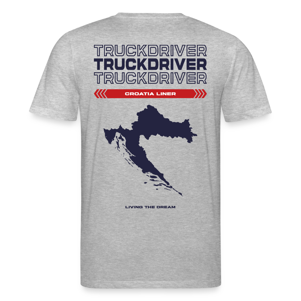 CROATIA Liner - T-shirt (more colors) - heather grey