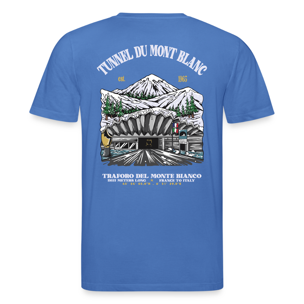 BEYOND MONT BLANC - T-shirt - mindful blue