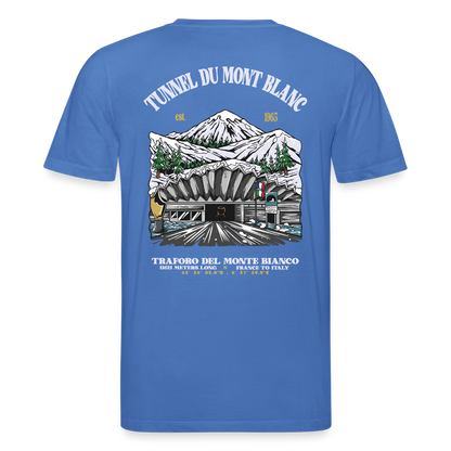 BEYOND MONT BLANC - T-shirt - mindful blue