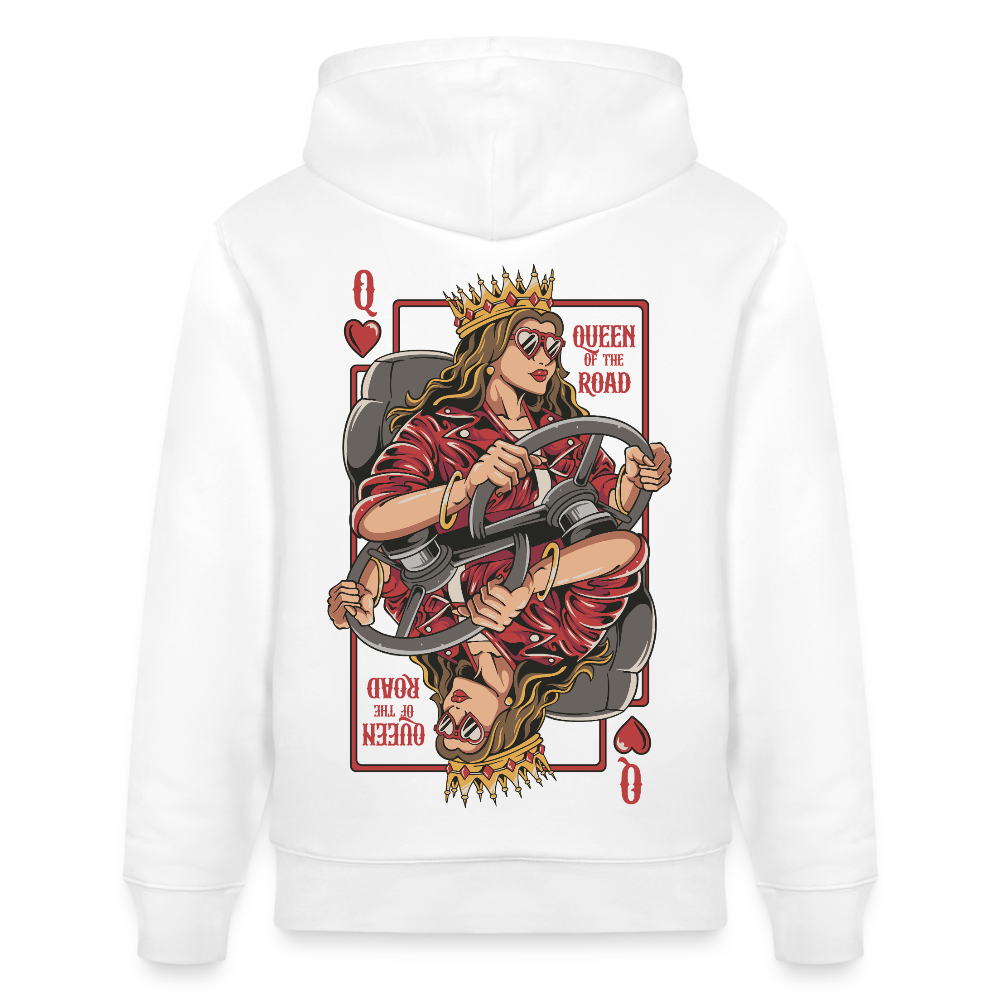 QUEEN OF THE ROAD - Hoodie - white