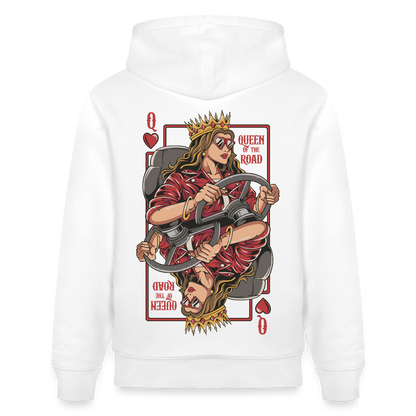 QUEEN OF THE ROAD - Hoodie - white