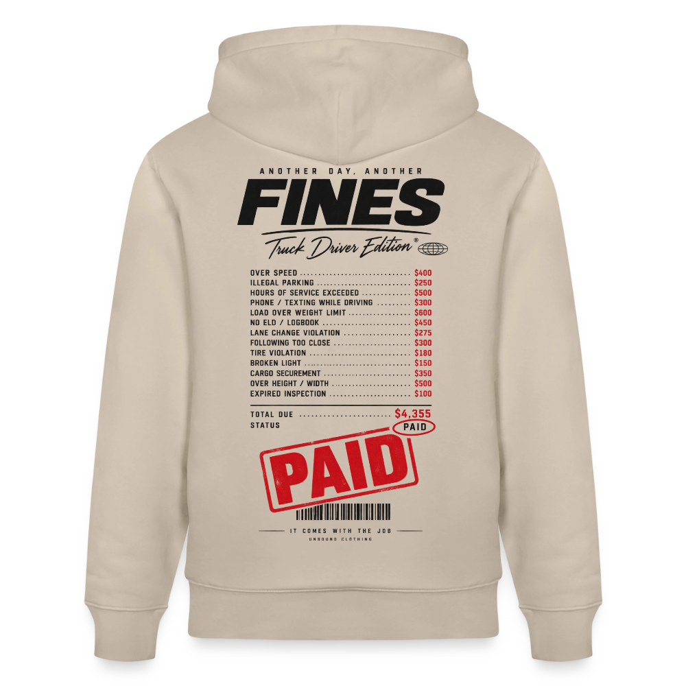 FINES COLLECTOR - Hoodie - beige