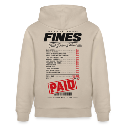 FINES COLLECTOR - Hoodie - beige