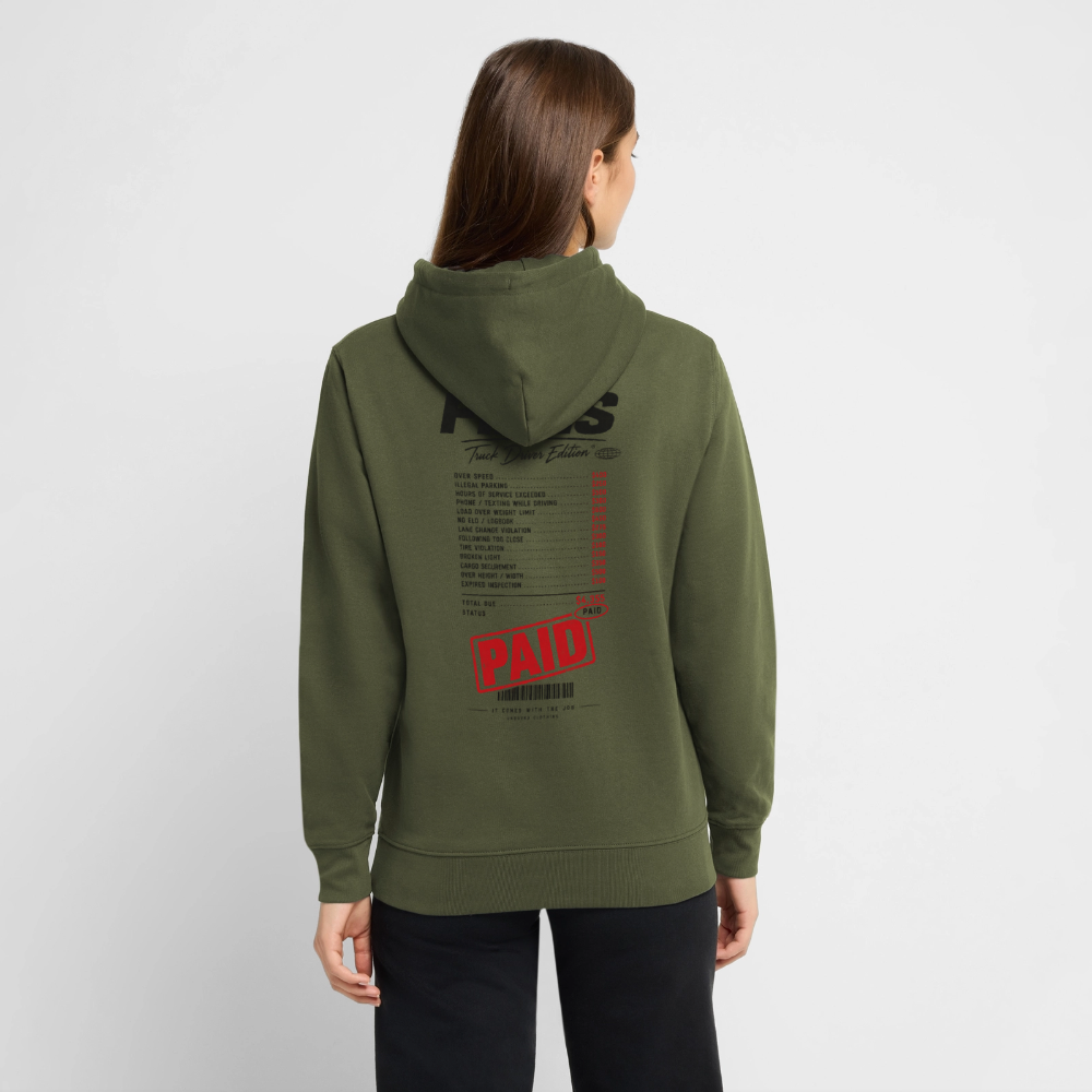 FINES COLLECTOR - Hoodie - khaki green
