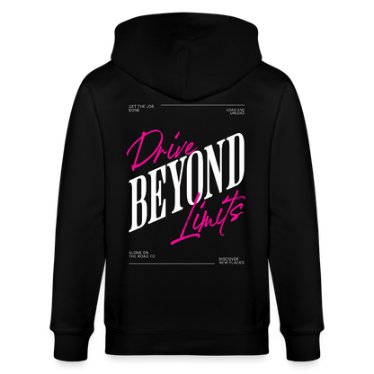 BEYOND LIMITS - Zipped Hoodie - black