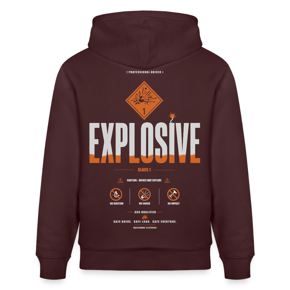 EXPLOSIVE ADR V2 - Hoodie - maroon