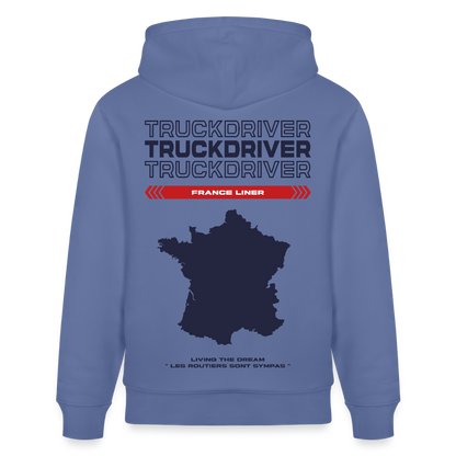 FRANCE Liner - Hoodie (more colors) - bright blue