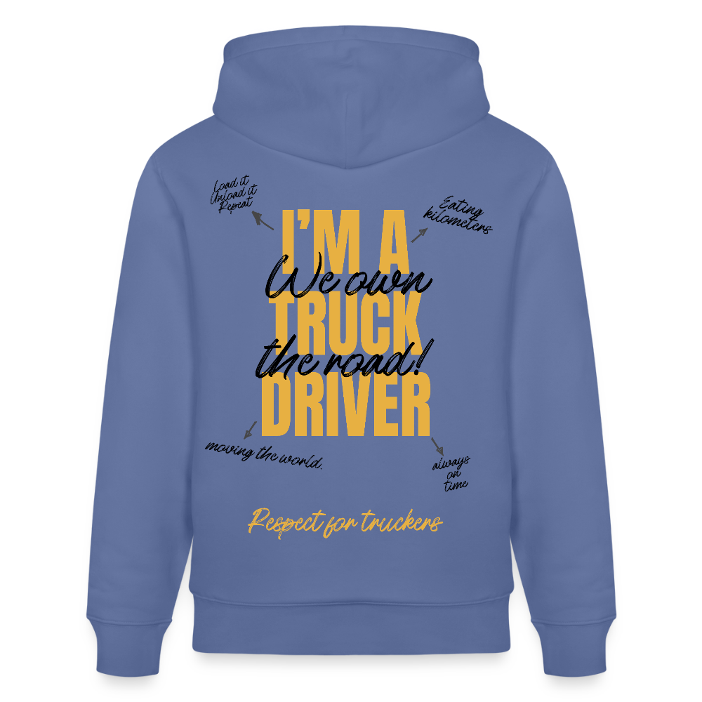 RESPECT TRUCKER - Hoodie - bright blue