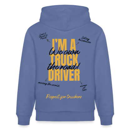 RESPECT TRUCKER - Hoodie - bright blue