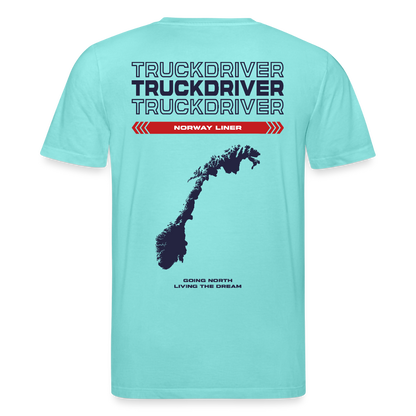 NORWAY Liner - T-shirt (more colors) - pool blue
