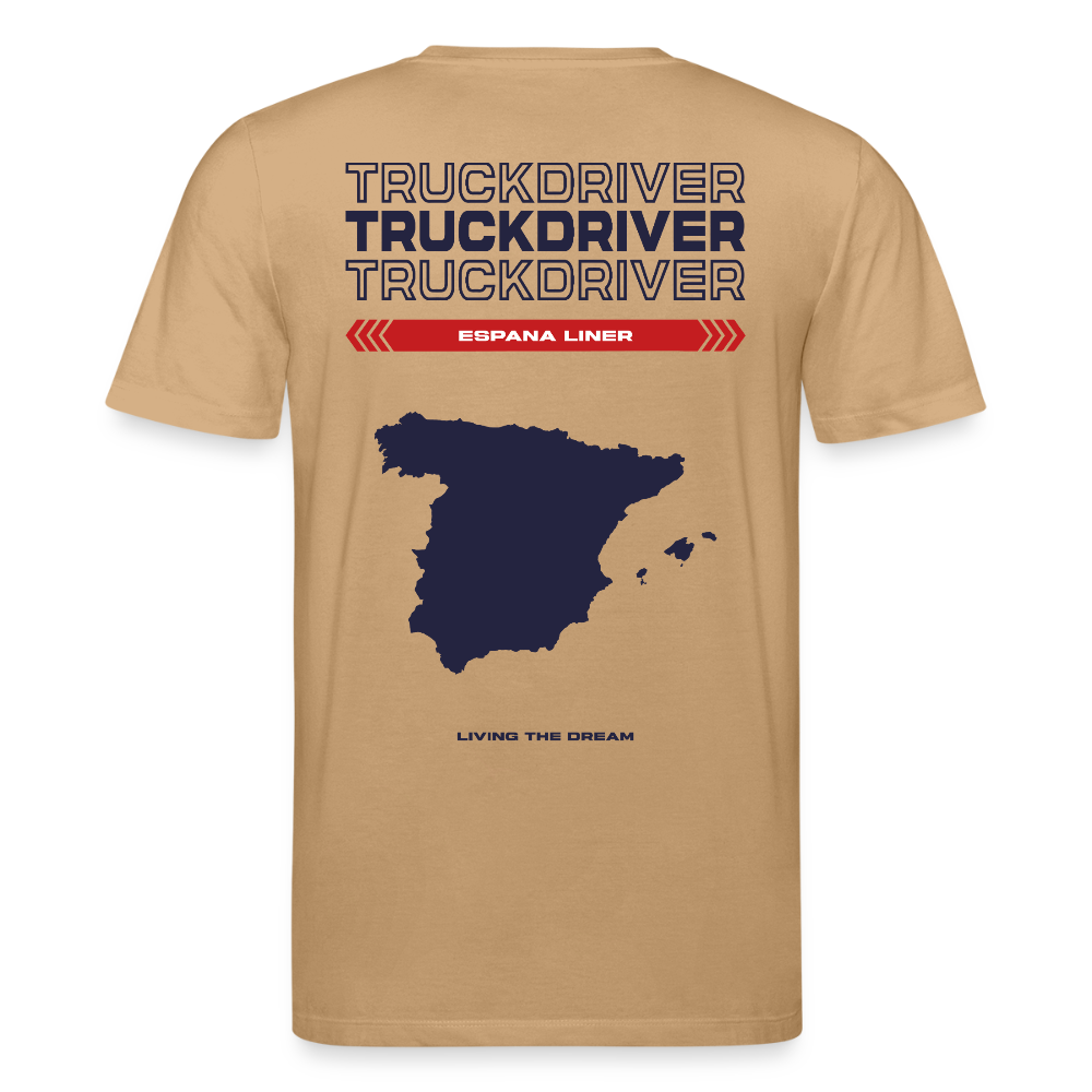 SPAIN Liner - T-shirt (more colors) - caramel 