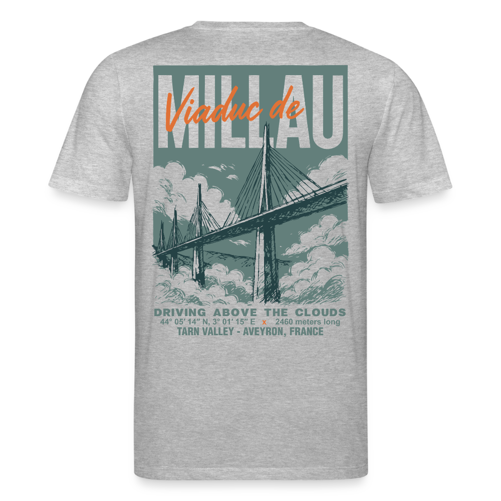 VIADUC DE MILLAU - T-shirt (more colors) - heather grey